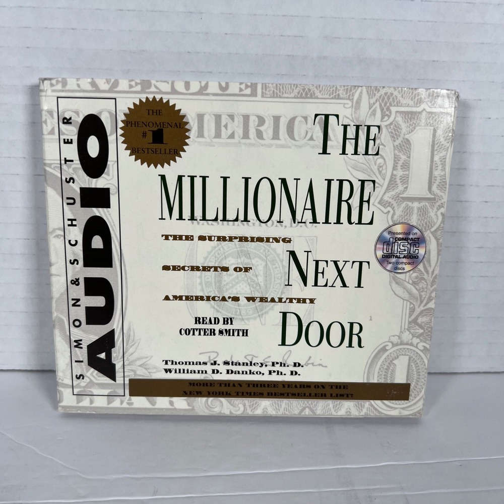 The Millionaire Next Door Audio CD Thomas J Stanley William D Danko 2-Disc Set